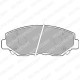 Piduriklotsid DELPHI LP1806