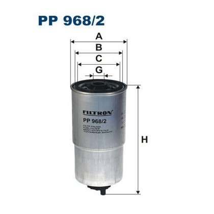 FILTRON Kütusefilter PP968/2