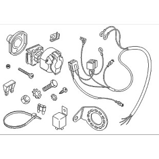 OPEL Electric Kit, towbar 93160573