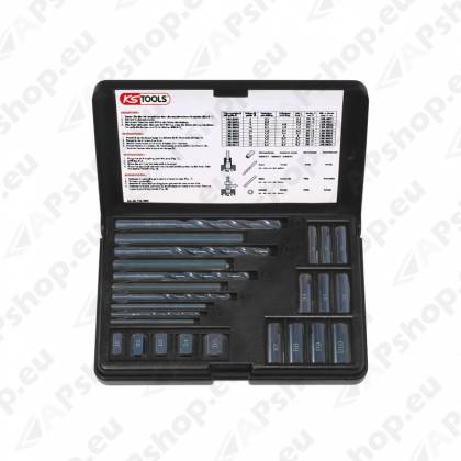 MURDUNUD POLDI VÄLJAPUURIMIS/KEERAMIS KOMPL . M5-M16 KS TOOLS