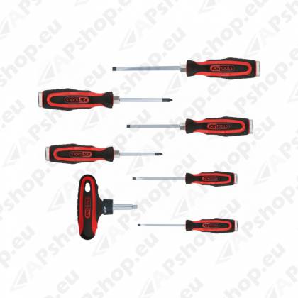 7-OS. LÖÖKKRUVIKEERAJATE KOMPL. 1/4" TIRRIGA KS TOOLS