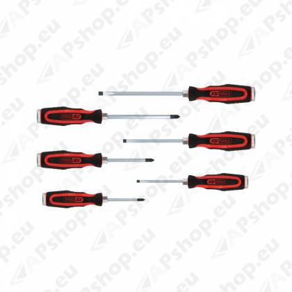 6-OS. LÖÖKKRUVIKEERAJATE KOMPL. SLOT + PH KS TOOLS