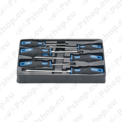 ERGO+ SCREWDRIVER SET. SLOT+PH. 6PCS