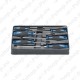 ERGO+ SCREWDRIVER SET. SLOT+PZ. 6PCS