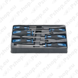 ERGO+ SCREWDRIVER SET. SLOT+PZ. 6PCS