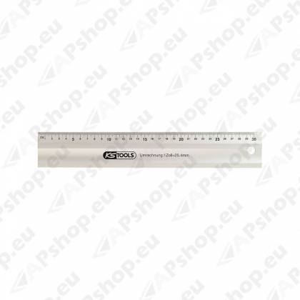 JOONLAUD JÄIK ALU 1000X50X5MM KS TOOLS