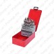 25-OS. HSS-G METALLI PUURIDE KOMPL 1.0-13.0MM KS TOOLS