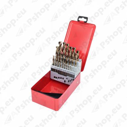 25-OS. CO MET. PUURIDE KOMPL.DIN338 TYP N 1-13MM KS TOOLS