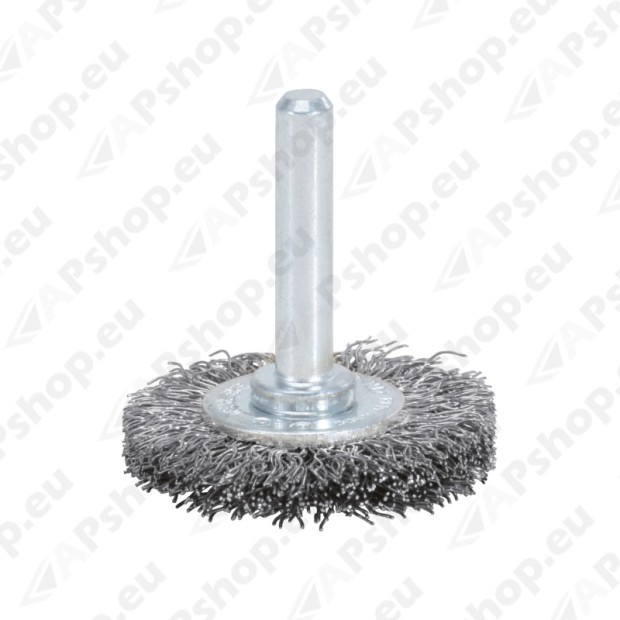 Disc brushes with shank