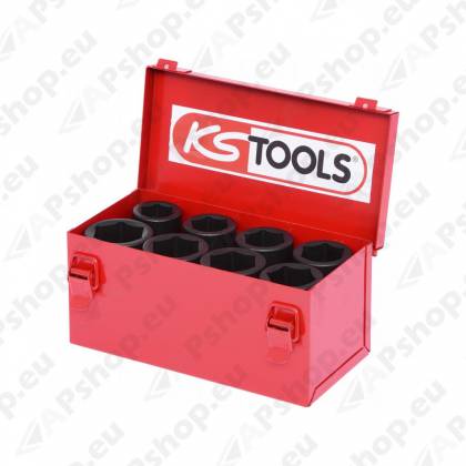8-OS. 3/4" PIKKADE LÖÖKPADRUNITE KOMPL 24-36MM. KS TOOLS