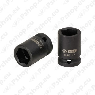 LÖÖKPADRUN 17MM 1/2". L=38MM KS TOOLS