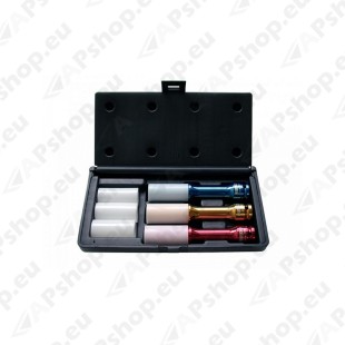 IMPACT SOCKET SET.XL.6PCS.1/2".17-21MM
