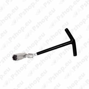 T GRIP SPARK PLUG WRENCH. 5/8". 16MM