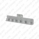 Perforated stands, hooks, accessories