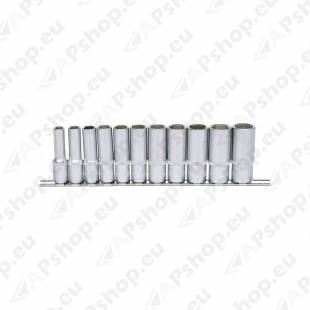 11-OS. 3/8" PIKKADE PADR. KOMPL. SIINIL 8-19MM. KS TOOLS