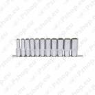 11-OS. 3/8" PIKKADE PADR. KOMPL. SIINIL 8-19MM. KS TOOLS
