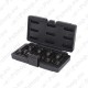 9-OS. 12-TÄHIK LÖÖKOTSIKUTE KOMPL. 1/2". XZN M4-M16 KS TOOLS