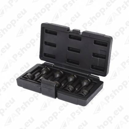 9-OS. 12-TÄHIK LÖÖKOTSIKUTE KOMPL. 1/2". XZN M4-M16 KS TOOLS