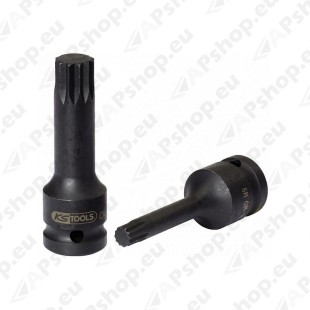 1/2" LÖÖK 12-TÄHIKOTSIK XZN M6 75MM KS TOOLS