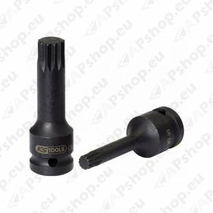 1/2" LÖÖK 12-TÄHIKOTSIK XZN M9 75MM KS TOOLS