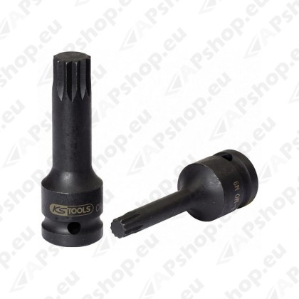 1/2" LÖÖK 12-TÄHIKOTSIK XZN M10 75MM KS TOOLS