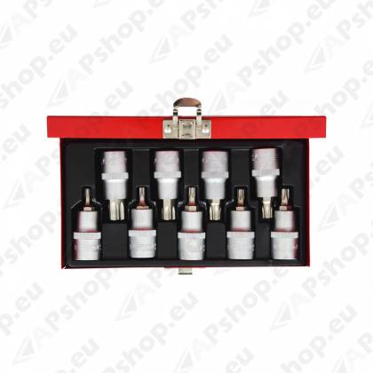 9-OS. TORXOTSIKUTE KOMPL. 1/2". T20-T60 55MM KS TOOLS