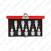 9-OS. TORXOTSIKUTE KOMPL. 1/2". T20-T60 55MM KS TOOLS