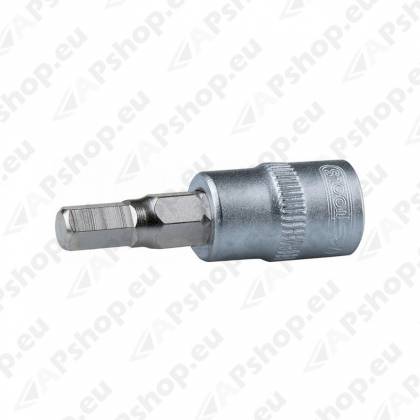 1/4" PADRUNOTSIK KUUSKANT 6MM KS TOOLS
