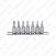 7-OS. 1/4" PADRUNOTSIKUTE KOMPL. AVAGA TORX TH10-TH40. KS TOOLS
