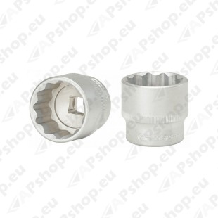 12-KANT PADRUN 1/2" 36MM KS TOOLS