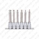6-OS. PIKKADE KUUSKANTOTSIKUTE KOMPL. KUULOTSAGA 5-12MM KS TOOLS
