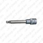 HEX BIT SOCKET.BALL ENDED.LONG.1/2".5MM
