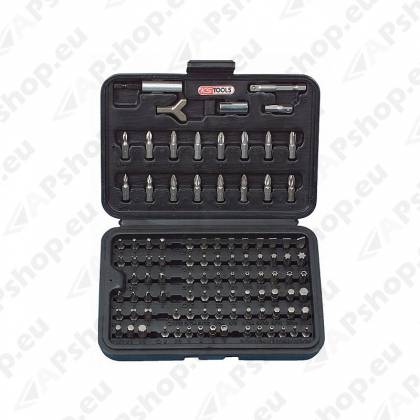 100-OS KRUVIK. OTSIKUTE KOMPL. 1/4" KS TOOLS