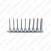 9-OS. AVAGA PIKKADE TORXOTSIKUTE KOMPL. 3/8". TH20-TH60 KS TOOLS