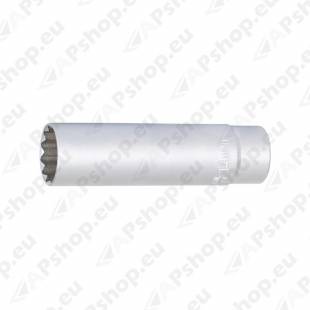 KÜÜNLAVÕTI 14MM/64MM ÕHUKE SEIN. 12-KANT 3/8" KS TOOLS