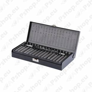 42-OS. TORX. KUUSKANT. 12-TÄHIK OTSIKUTE KOMPL. KS TOOLS