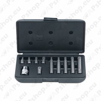 11-OS. 12-TÄHIKOTS. KOMPL. PIKK/LÜH. XZN M5-M12 KS TOOLS