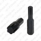 KRUVIK. OTSIK1/4" RIBE M9 25MM. HALDEX PIDUR KS TOOLS