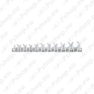 12-KANT AVATUD SILMUSVÕTMETE KOMPL. 10-19MM 3/8" AVAGA KS TOOLS