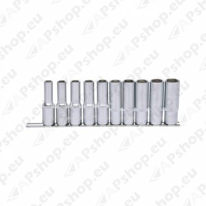 10-OS. 1/2" PIKKADE PADRUNITE KOMPL. SIINIL 10-19MM. KS TOOLS