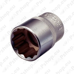 12-KANT PADRUN 1/2". 1.1/4" KS TOOLS