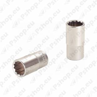 4MM 12-KANT PADRUN 1/4" KS TOOLS