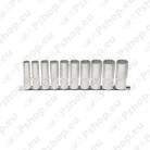 10-OS. 1/2" 12-KANT PIKKADE PADR. KOMPL. SIINIL 10-21MM. KS TOOLS