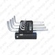 10-OS. L-KUUSKANTVÕTMETE KOMPL 1/16"-3/8" TOLL PIKAD KUULOTS KS TOOLS
