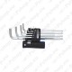 10-OS. L-KUUSKANTVÕTMETE KOMPL 1/16"-3/8" TOLL XXL KUULOTS KS TOOLS