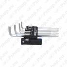 10-OS. L-KUUSKANTVÕTMETE KOMPL 1/16"-3/8" TOLL XXL KUULOTS KS TOOLS