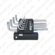 10-OS. L-TORXVÕTMED T8-T50 PIKAD. KS TOOLS