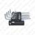 10-OS. L-TORXVÕTMED T8-T50 PIKAD. KS TOOLS