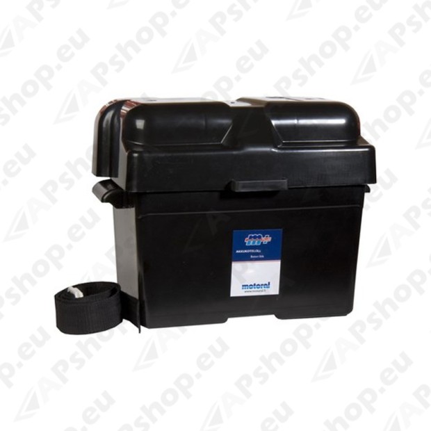 Battery boxes, fastenings