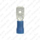 JUHTMEOTSIK LAPIK "ISA" 6.35MM SININE 50TK